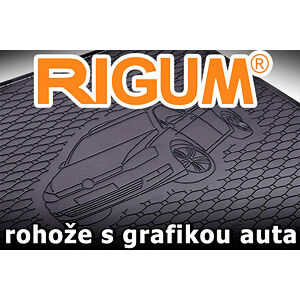 Gumová rohož kufra RIGUM - Ford FIESTA HB  2017-